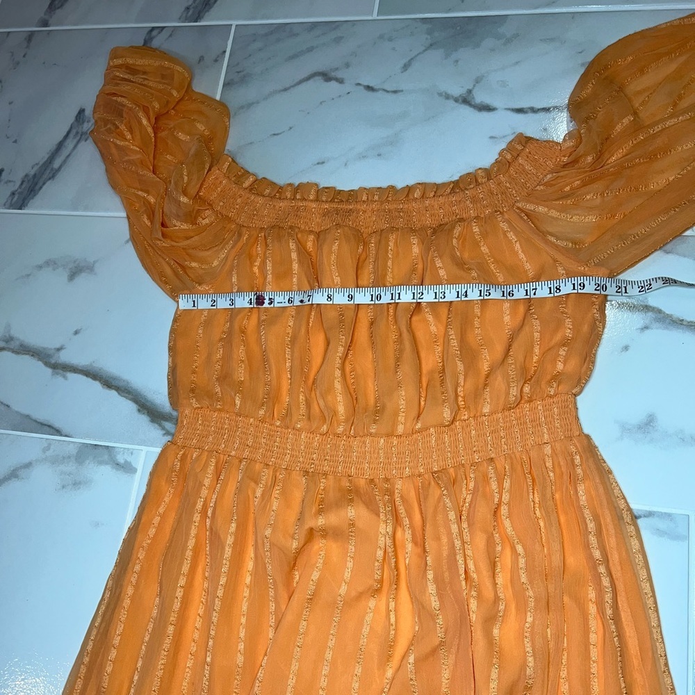 ASOS DESIGN curve off the shoulder maxi dress - Picture 7 of 12